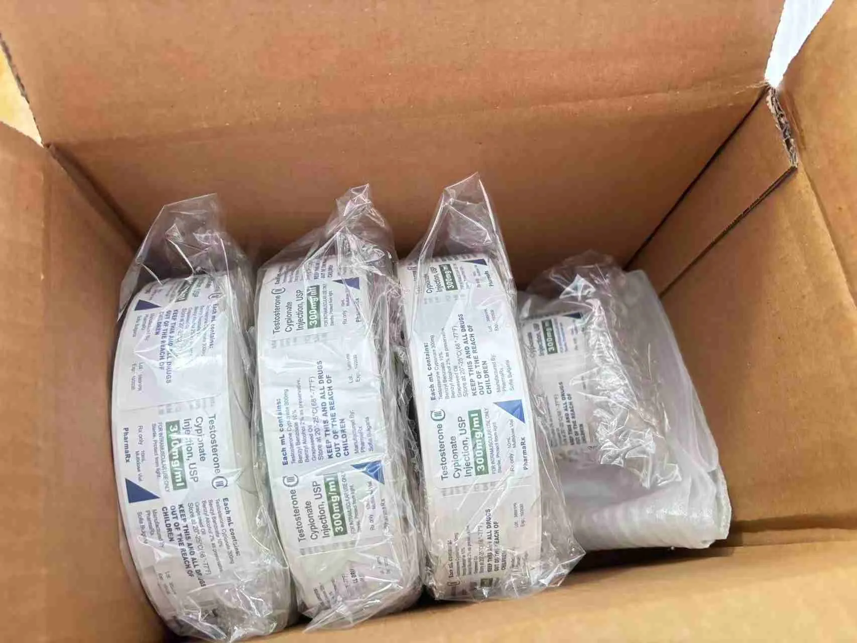 Mga medikal na label na maipadala sa Estados Unidos