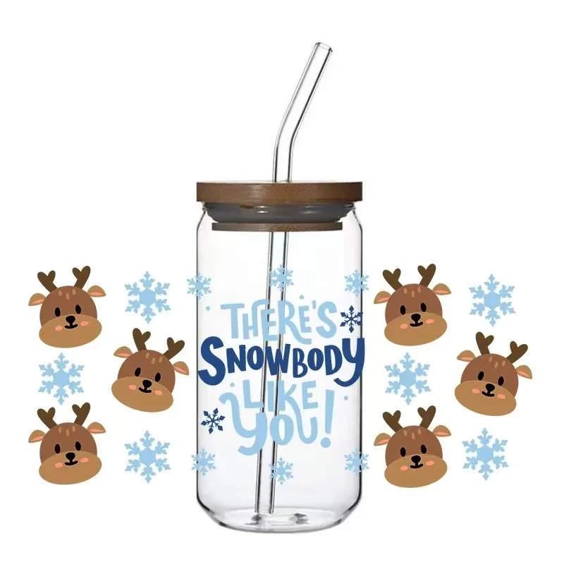 Ano ang mga tala ng application para sa 16oz glass cup transfer sticker?