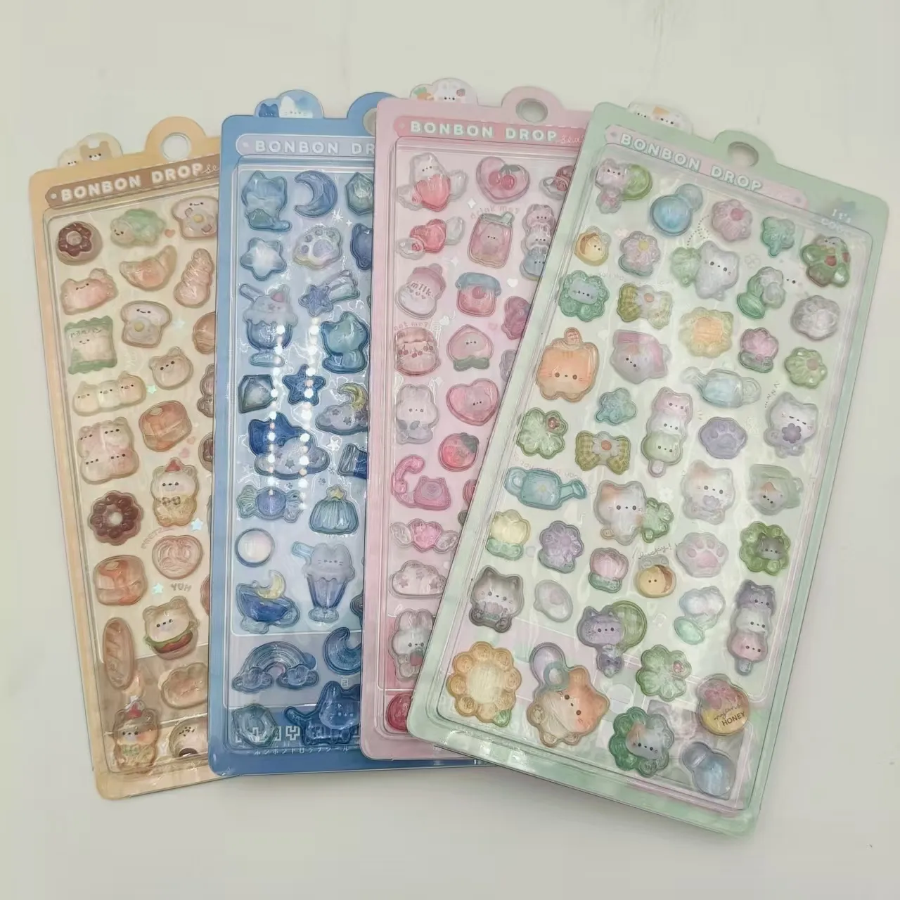 Ang mga sticker ng 3D Relief Children ay handa na para sa kargamento