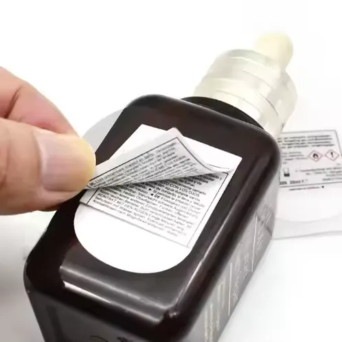 Mga label ng multilayer ng kosmetiko