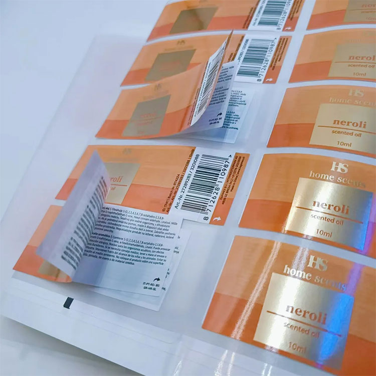 Mga Label ng Cosmetic Set