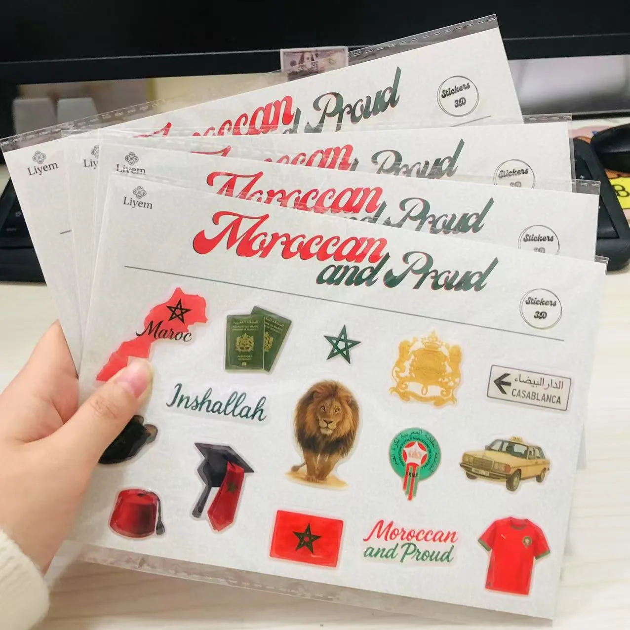 Mga Sticker ng Dome Epoxy Resin