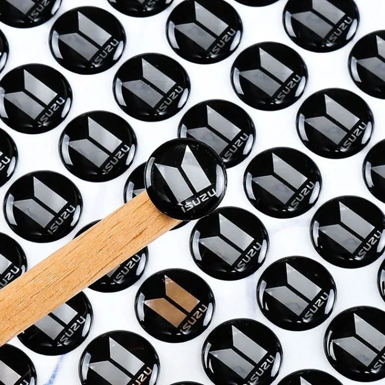 Epoxy sticker