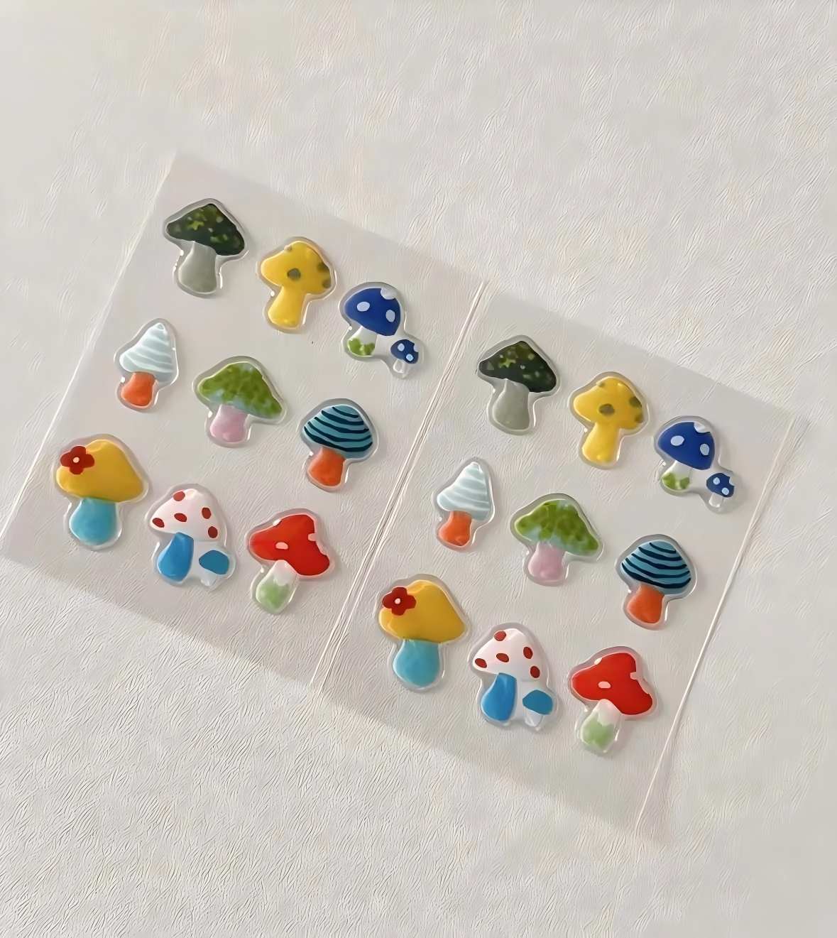 Epoxy sticker
