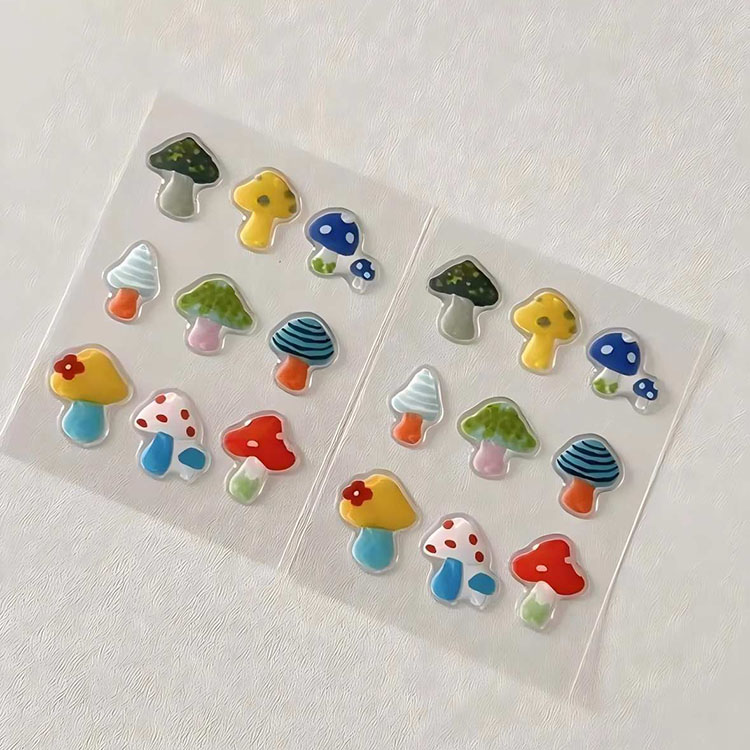 Epoxy sticker