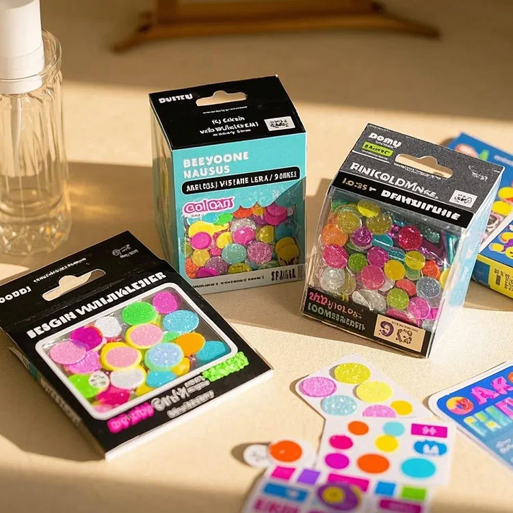 Glitter sticker