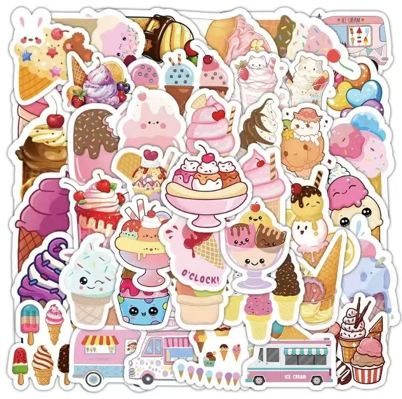 Mga sticker ng sorbetes