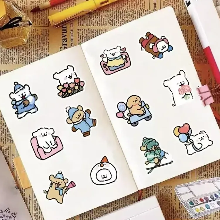 Maltese dog sticker