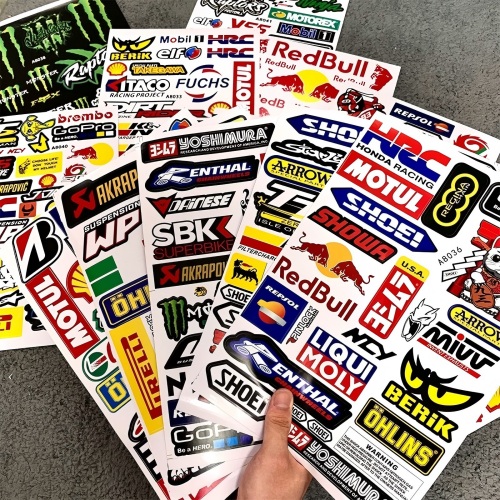 Mga sticker ng motorsiklo