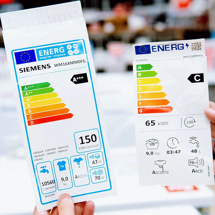 Label ng Episyente ng Enerhiya sa Refrigerator