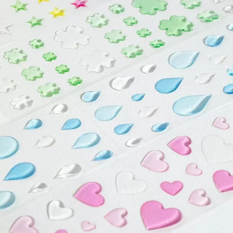 Hindi tinatagusan ng tubig na mga sticker ng epoxy