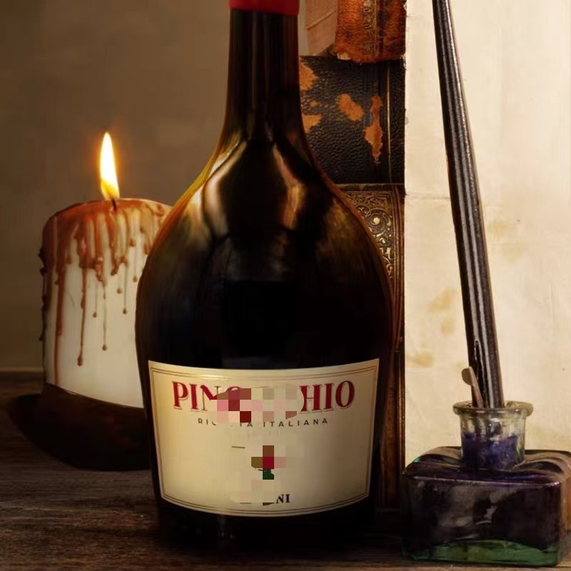 Mga sticker ng bote ng alak